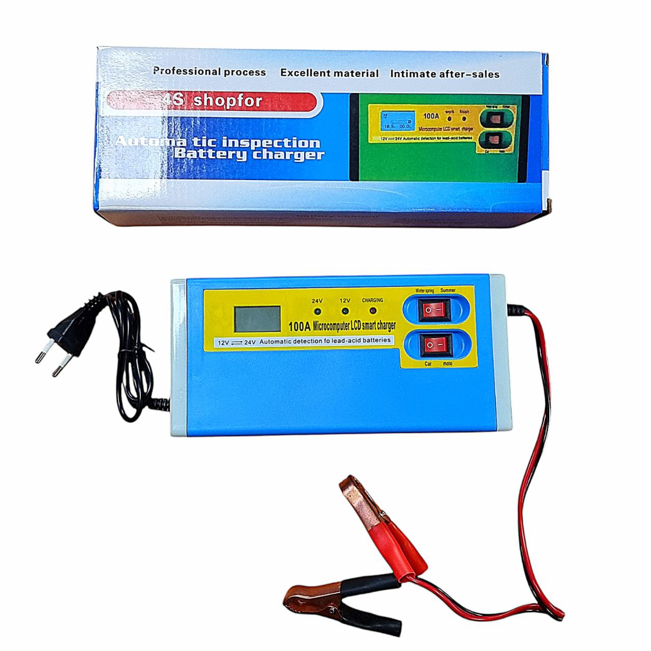 Зарядний пристрій 4S shopfor 100A 12V-24V — изображение 2